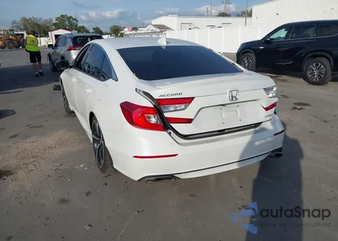 2019 Honda Accord Sport from USA, damaged, VIN 1HGCV1F3XKA154624